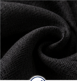 Naik Lake Premium Linen Shirt – Black